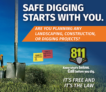 Call 811 Before You Dig
