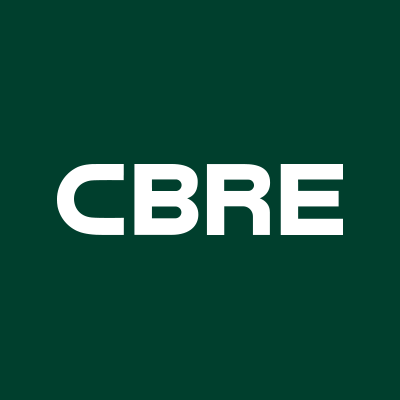 A photo of CBRE logo