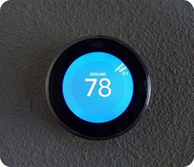 a photo of Wifi thermostat