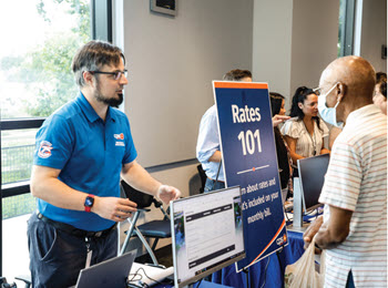 2023 Rate Request - CPS Energy Employees at Community Event