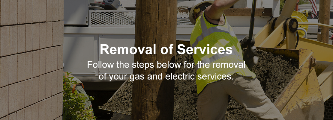 Removal of Service