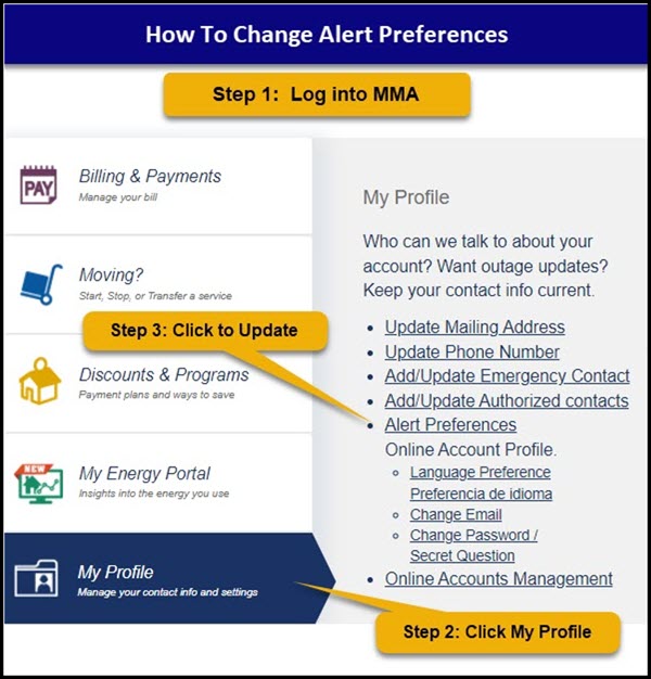 How to Change Alert Preferences