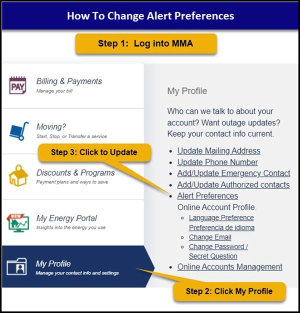 How to Change Alert Preferences How to Change Alert Preferences